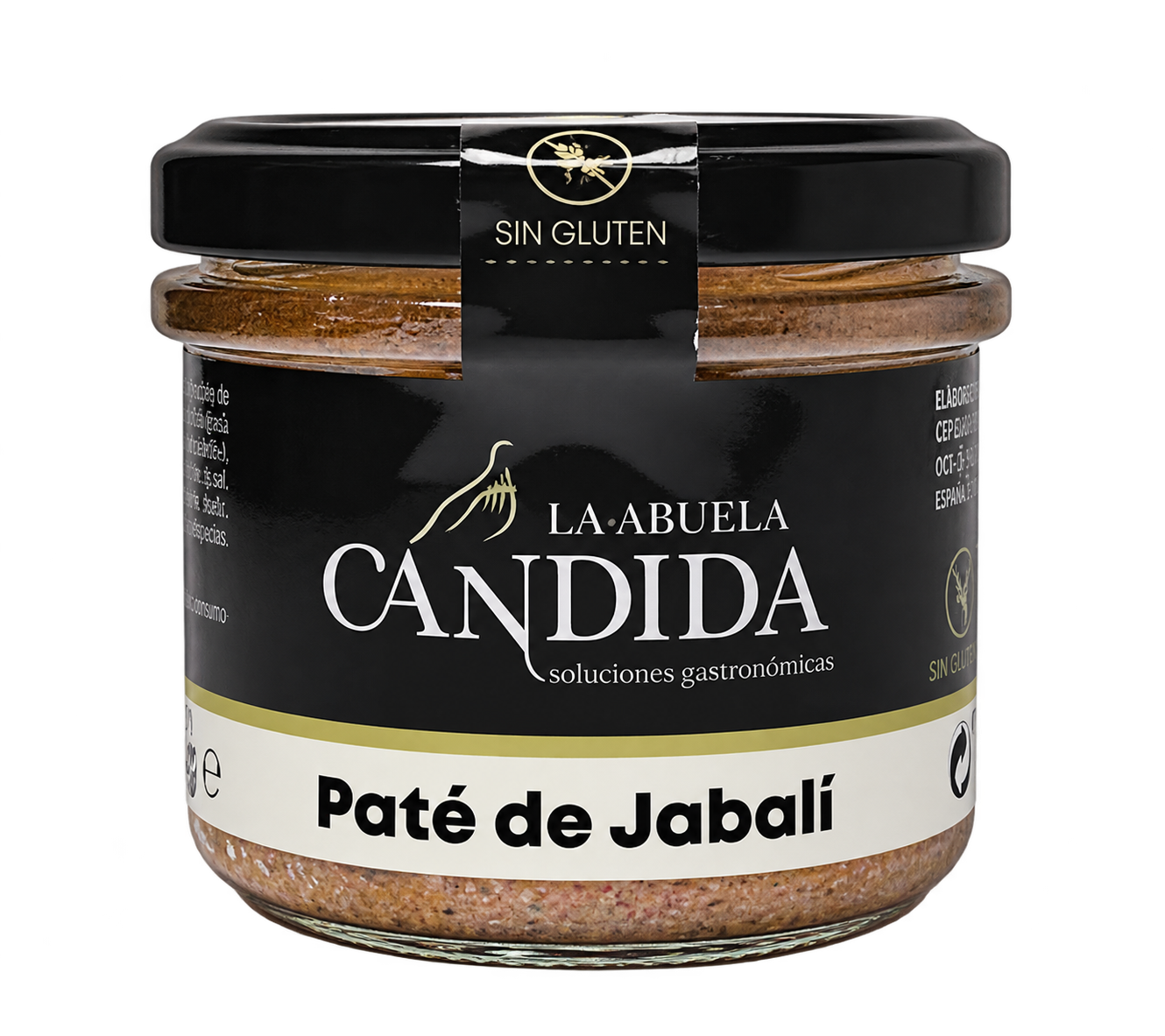 Paté de Jabalí La Abuela Cándida 110 g – Conserva Gourmet de Caza